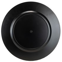 kohteita Koristelautanen pyöreä muovinen koristelautanen hopea Ø33cm