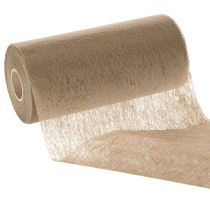 kohteita Pöytäkoriste, ruskea, kuitukangasrulla 24 cm x 25 m juhlapöytiin