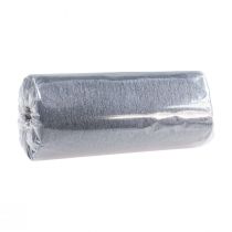 kohteita Koristeellinen fleecepöytäjalka koristeellinen fleecepöytäjalka hopea 23cm 25m