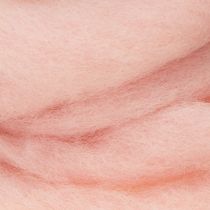 kohteita Koristevillaa, pinkkiä, 2 m huovutuslankaa askarteluun ja kukkakauppoihin