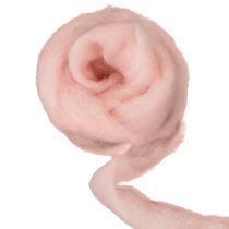 kohteita Koristevillaa, pinkkiä, 2 m huovutuslankaa askarteluun ja kukkakauppoihin