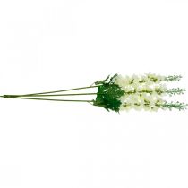 kohteita Delphinium White Artificial Delphinium Silk Flowers tekokukat 3kpl