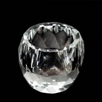 Lämpökynttilänjalka timanttikirkas Ø6cm pöytäkoriste