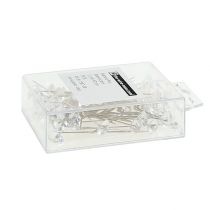 kohteita Timanttineulat Ø11mm trans kirkas 55 kpl