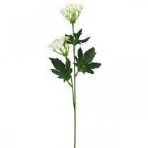 kohteita Kukkiva tilli, tekoyrtit, koristekasvi vihreä, valkoinen 49cm 9kpl