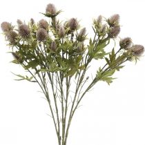 Ohdake keinotekoinen violetti koristeellinen haara 10 kukan päät 68cm 3kpl 3kpl