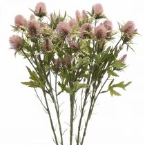 kohteita Ohdake keinotekoinen varsi kukka vaaleanpunainen 10 kukka päät 68cm 3kpl 3kpl