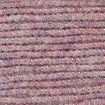 kohteita Villanarua vaaleanpunaisella ja kultaisella langalla, 5 m x 5 mm langalla, koristeluun ja askarteluun