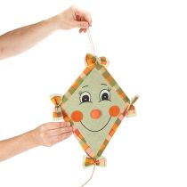 kohteita Koristeellinen lohikäärme kasvoilla ja ripustimella, syksyn koriste, 40 cm, 2 kpl