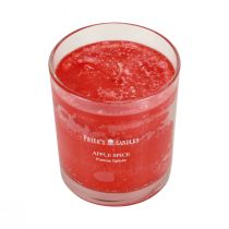 Tuoksukynttilä lasissa tuoksukynttilä Christmas Apple Spice H8cm