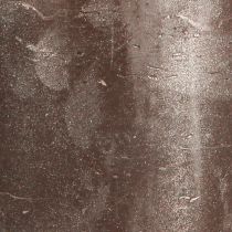 kohteita Yksiväriset kynttilät ruskea kupari metalli 70×80mm 4 kpl