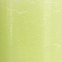 kohteita Yksiväriset kynttilät limenvihreät​​​​​​​pylväikynttilät 85×150mm 2 kpl