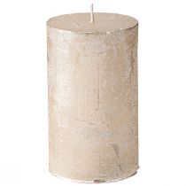 kohteita Yksiväriset platinakynttilät 60x100mm 4kpl