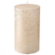 kohteita Yksiväriset platinakynttilät 85x150mm 2kpl