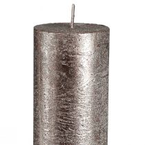 kohteita Yksiväriset kynttilät, tikkukynttilät, kupari, 50x300mm, 4 kpl