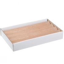 kohteita Yksiväriset kynttilät pöytäkynttilät aprikoosi 34x240mm 4 kpl
