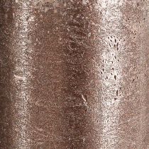 kohteita Yksiväriset pilarikynttilät kupari 85mmx200mm 2 kpl