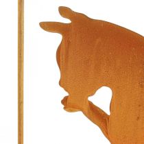 kohteita Patina koristeena kissaruoste koristeena ripustettavaksi 24,5cm