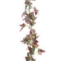 Ivy Garland Green, Burgundy 182,5 cm