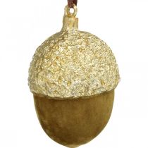 kohteita Tammenterhot ripustettavaksi, adventti, puukoristeet, syyskoristeet H6,5cm Ø4cm 6 kpl