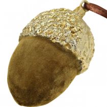 kohteita Tammenterhot ripustettavaksi, adventti, puukoristeet, syyskoristeet H6,5cm Ø4cm 6 kpl
