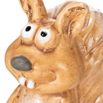 kohteita Istuva oravahahmo syksyn koristeeksi, 10 cm