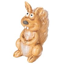 kohteita Istuva oravahahmo syksyn koristeeksi, 10 cm
