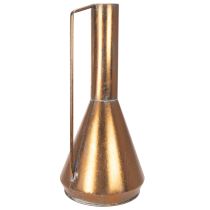 kohteita Elegantti lattiamaljakko, vintage-tyylinen, itämainen, kuparinvärinen metallinen koristekannu, Ø27cm, korkeus 58cm