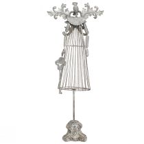 kohteita Enkelimetallikoristeet vintage pöytäkoriste jalustassa H67cm