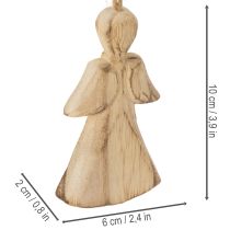kohteita Enkelihahmo joulukuuseen ripustettavaksi, 10 cm, 12 palaa