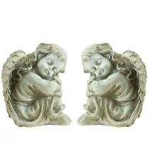 kohteita Angel for the Grave Cream Grave Angel Sleeping Angel 6×5,5×8cm