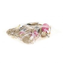 kohteita Puiset ripustusenkelit harmaa, pinkki 7,5cm 6 kpl