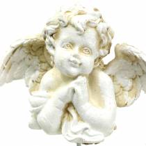 Hautakorut koristeellinen pistoke enkeli rukoilee 5cm 4kpl