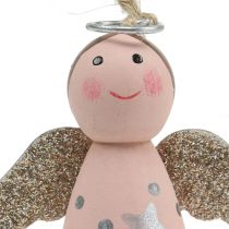 kohteita Angel ripustamiseen pinkki 6cm 6 kpl