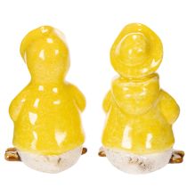 kohteita Ankkahahmot, sadetakki-keraamiset hahmot hauskaan parvekkeen ja puutarhan koristeluun, 11 cm, 4 kpl