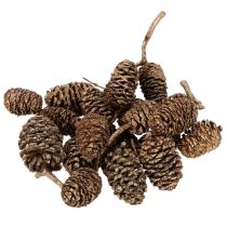 kohteita Leppäkävyt, luonnontuote koristeluun ja askarteluun, kultaa, 3 cm, 300 g