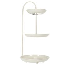 kohteita Kolmikerroksinen pöytäkoriste, ihanteellinen olohuoneisiin, tilaisuuksiin, häihin, 55 cm
