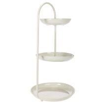 kohteita Kolmikerroksinen pöytäkoriste, ihanteellinen olohuoneisiin, tilaisuuksiin, häihin, 55 cm