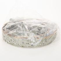 kohteita Koristeellinen kerrostettu tarjoilualusta kahvalla, tähtiaihe, kaksikerroksinen, 49 cm