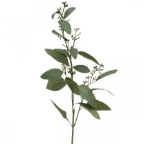 Keinotekoinen eukalyptuksen oksa silmuilla deco-oksa 60cm
