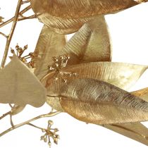 Eucalyptus keinotekoinen lansetti Eucalyptus Branch Gold L95cm