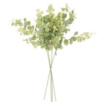 kohteita Keinotekoinen eukalyptusoksa pyöreillä lehdillä, 75 cm, 4 kpl