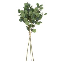 kohteita Keinotekoinen eukalyptuskukka moderniin sisustukseen, 85 cm, 3 kpl