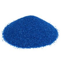 Värillinen hiekka 0,5mm tummansininen 2kg