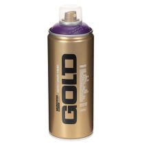 kohteita Montana Gold Purple -spraymaali, 400ml