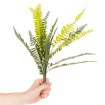 kohteita Keinotekoinen saniaisen oksa, keinotekoinen vihreä koristekasvi, 45cm