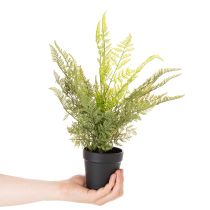 kohteita Keinotekoinen saniainen ruukussa sisäkasveihin, 40 cm