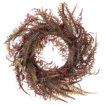 kohteita Tekoseppele saniaisilla, syyskoriste, 35 cm