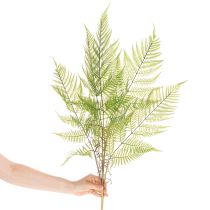 kohteita Keinotekoinen saniaisen oksa, koristeellinen vihreä kasvi kukka-asetelmiin, 80 cm