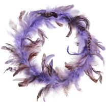 kohteita Höyhenseppele violetti fasaani höyhenet koristeseppele Ø20cm 3 kpl